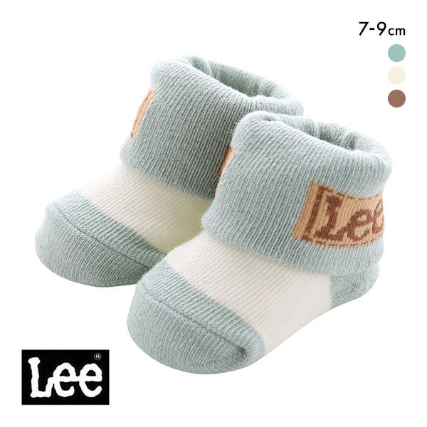 リー LEE BABY ベビー 新生児ソックス 7-9cm ベビーソックス 赤ちゃん こども 靴下 ファーストソックス 保温 通気性 0ヶ月 3ヶ月 6ヶ月 0