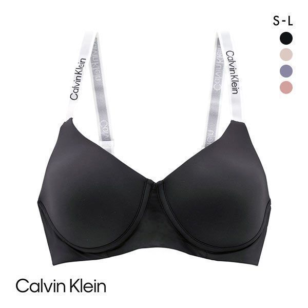 ブラジャー ノンワイヤー 送料無料 カルバン・クライン Calvin Klein TAILORED LOGO ブラレット アジアンフィット